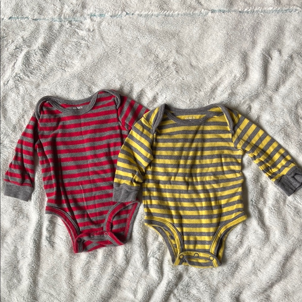 3 month body suits set